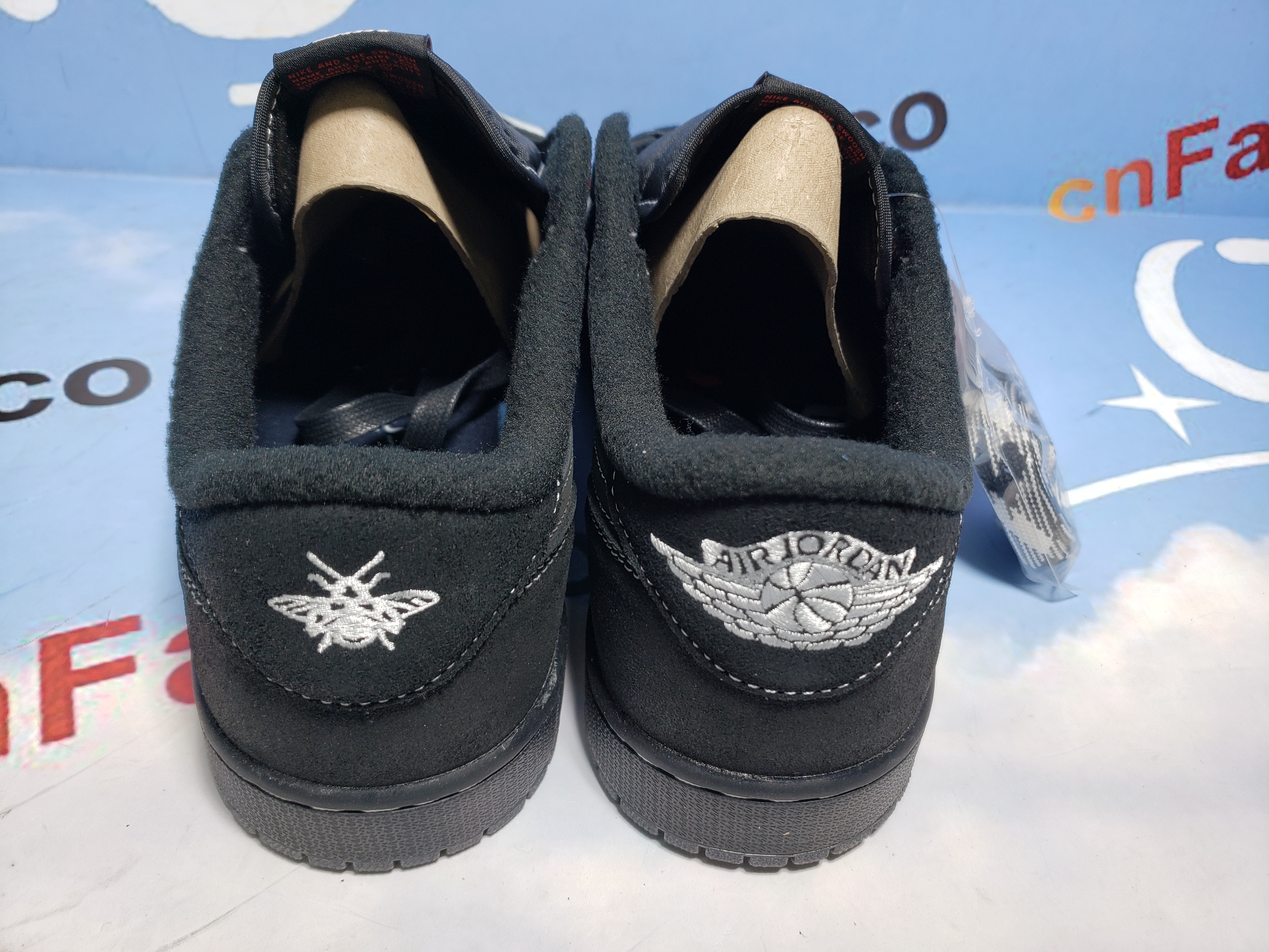 💯FREE SHIPPING | Jordan 1 Low Black Phantom Travis Scott,DM7866-001