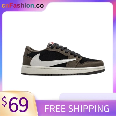 💯FREE SHIPPING | Air Jordan 1 Retro Low OG SP Travis Scott 01