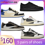 Only $160 | Five pairs of Jordan 1 Travis Scott
