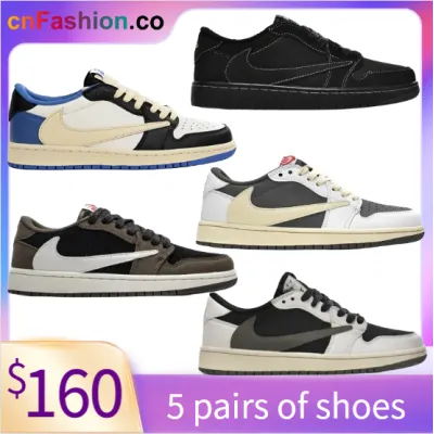 Only $160 | Five pairs of Jordan 1 Travis Scott 01