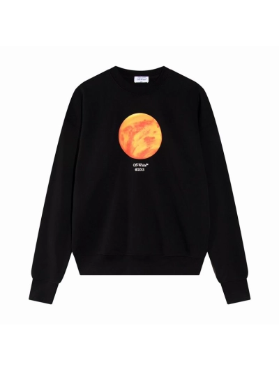  Off White Hoodie Black, A0Tn10 01