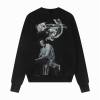 Off White Hoodie Black, A0Tn11