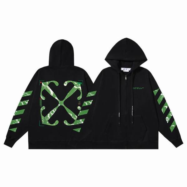 Off White Hoodie Black, ymt143