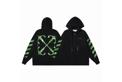 Off White Hoodie Black, ymt143 01