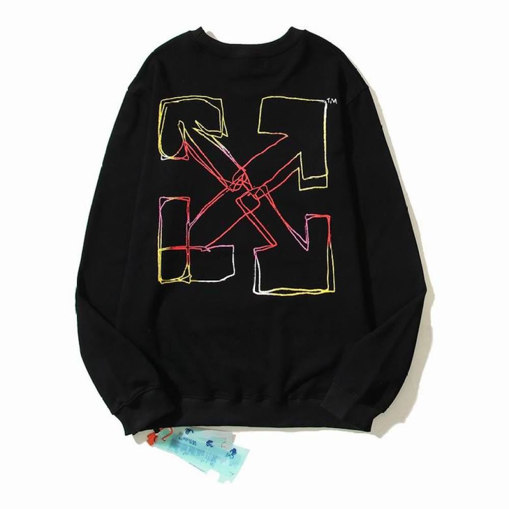  Off White Hoodie Black/White, est2084