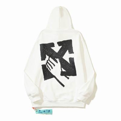 Off White Hoodie Black/White, est5103