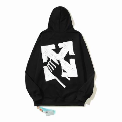 Off White Hoodie Black/White, est5103