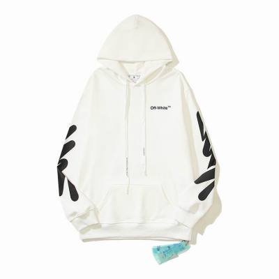 Off White Hoodie Black/White, est5104