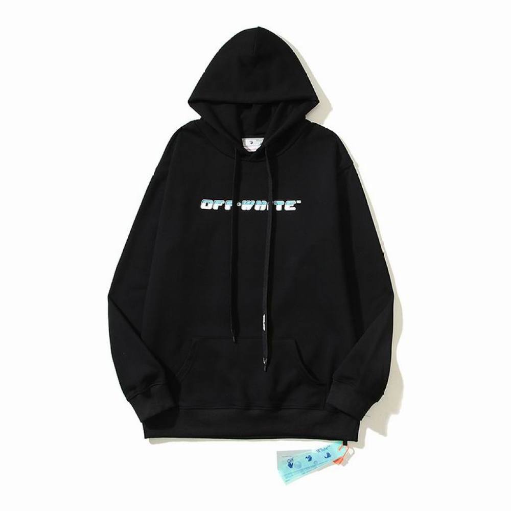  Off White Hoodie Black/White, est5106