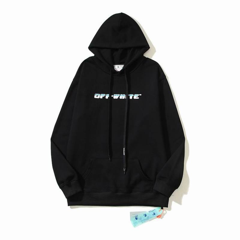  Off White Hoodie Black/White, est5106