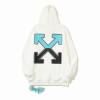 Off White Hoodie Black/White, est5106