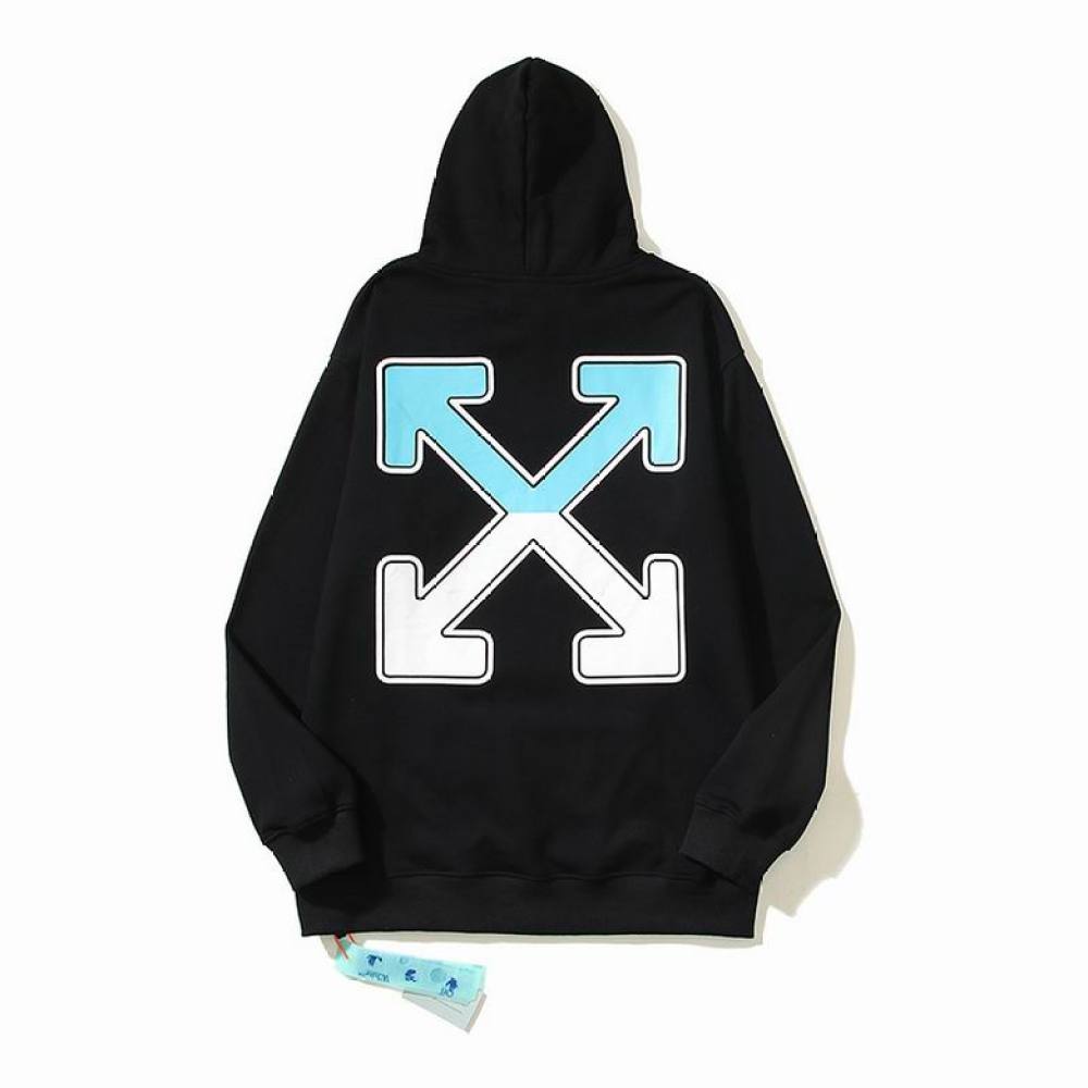  Off White Hoodie Black/White, est5106