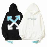  Off White Hoodie Black/White, est5106