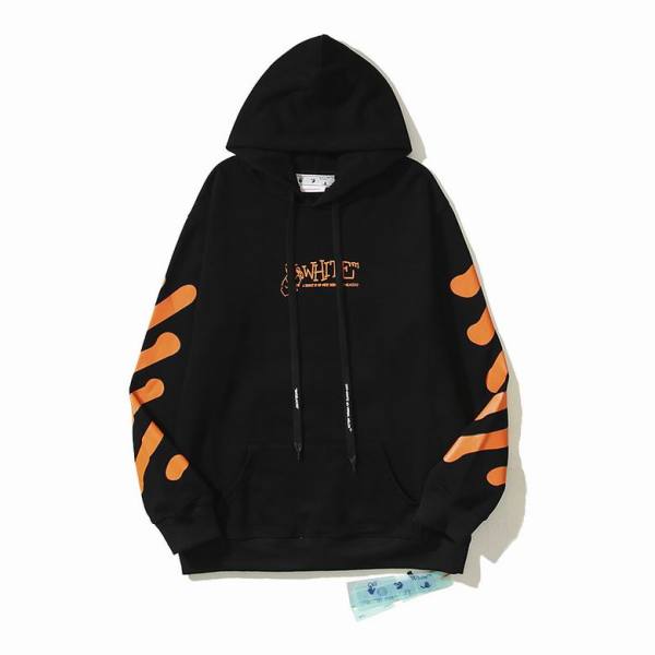 Off White Hoodie Black/White, est5109