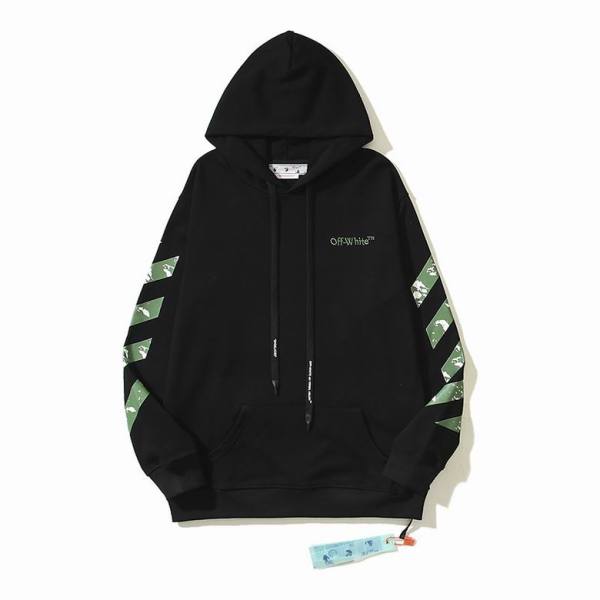 Off White Hoodie Black/White, est5112