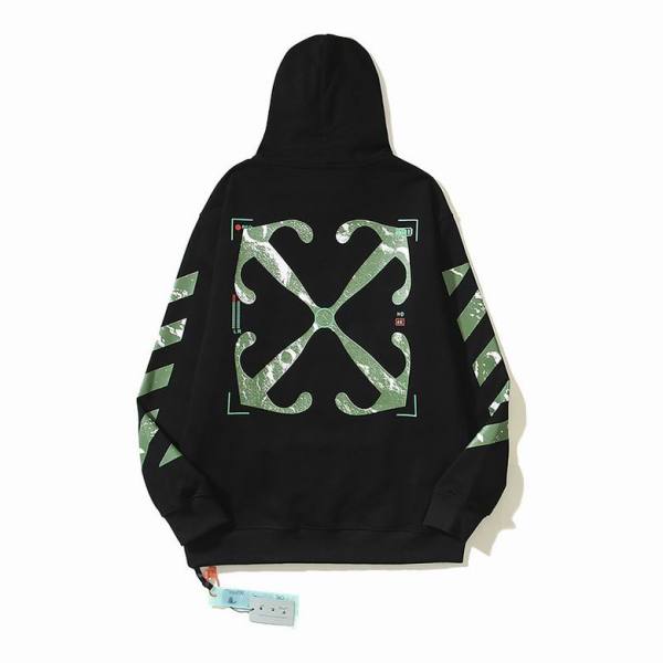 Off White Hoodie Black/White, est5112