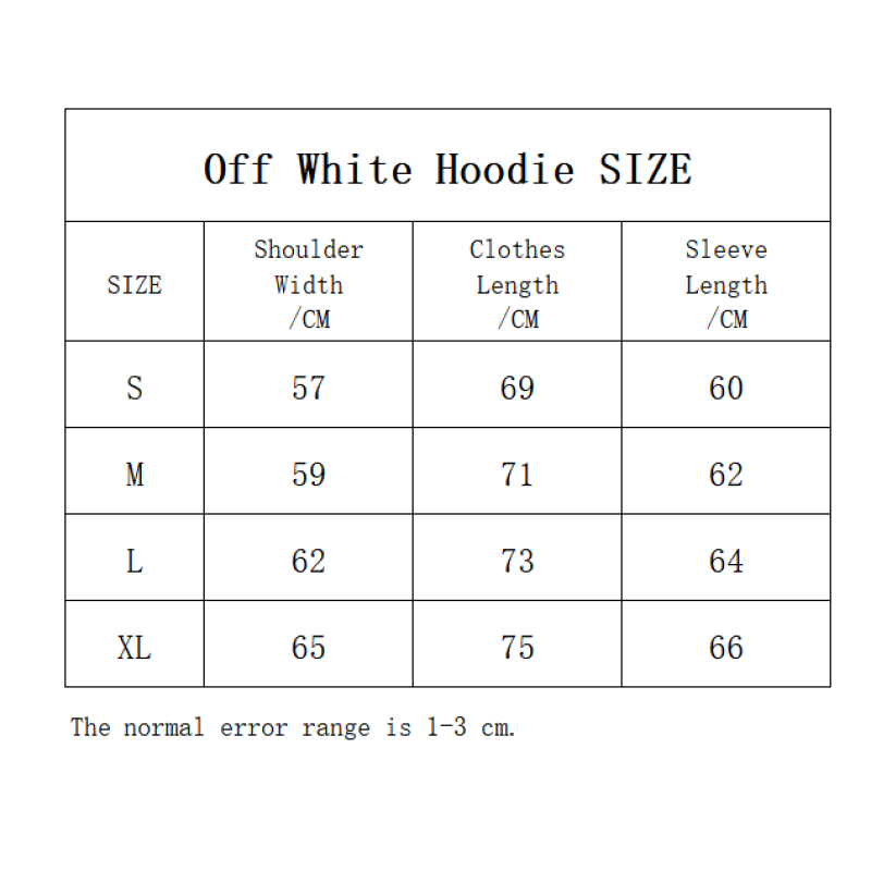  Off White Hoodie Black/White, hct5218