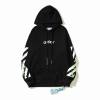 Off White Hoodie Black/White, est5113