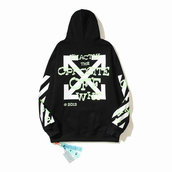 Off White Hoodie Black/White, est5113