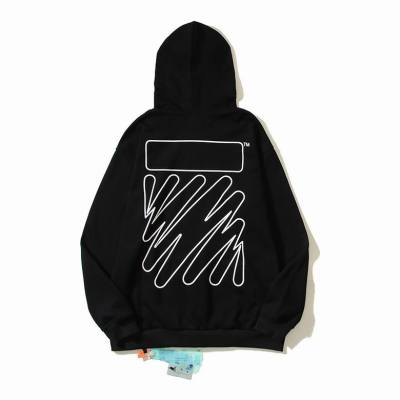 Off White Hoodie Black/White, est6020