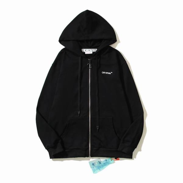 Off White Hoodie Black/White, est6020