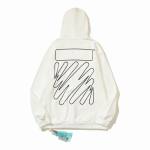 Off White Hoodie Black/White, est6020