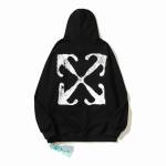 Off White Hoodie Black/White, estn08