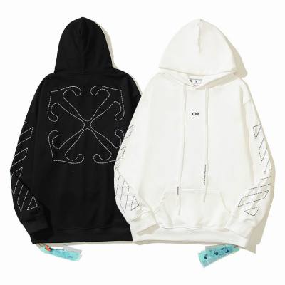 Off White Hoodie Black/White, estn09 01