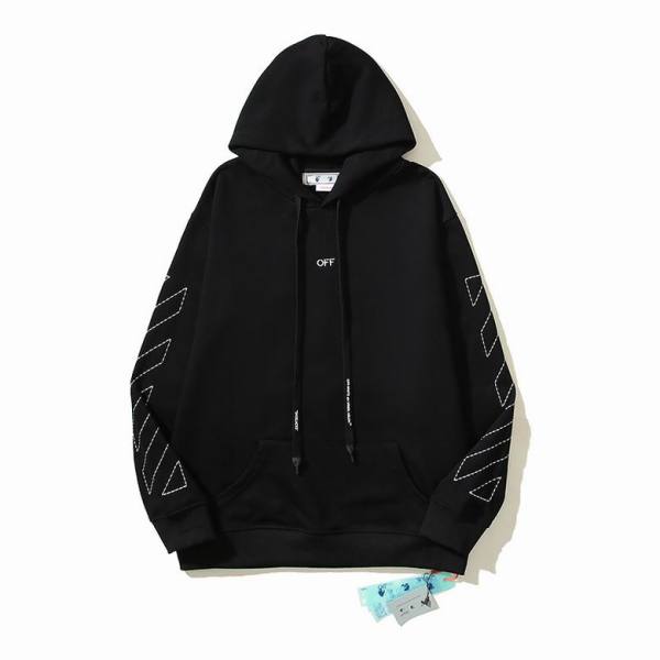 Off White Hoodie Black/White, estn09