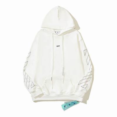 Off White Hoodie Black/White, estn09