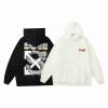 Off White Hoodie Black/White, hct5218