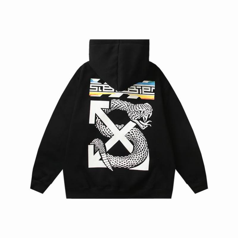  Off White Hoodie Black/White, hct5218