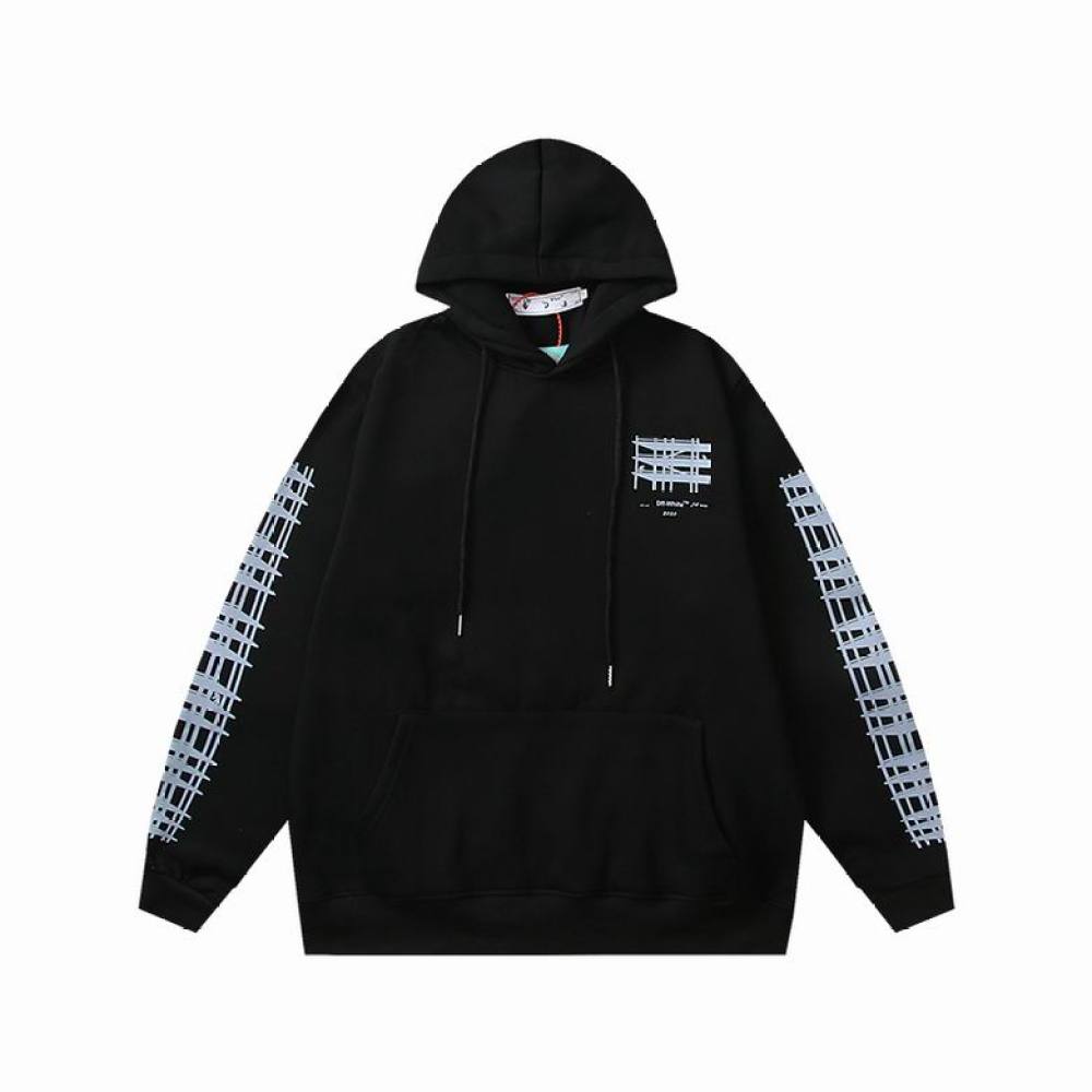  Off White Hoodie Black/White, hct5219