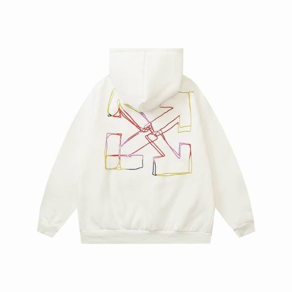 Off White Hoodie Black/White, hct6107