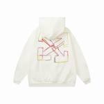  Off White Hoodie Black/White, hct6107