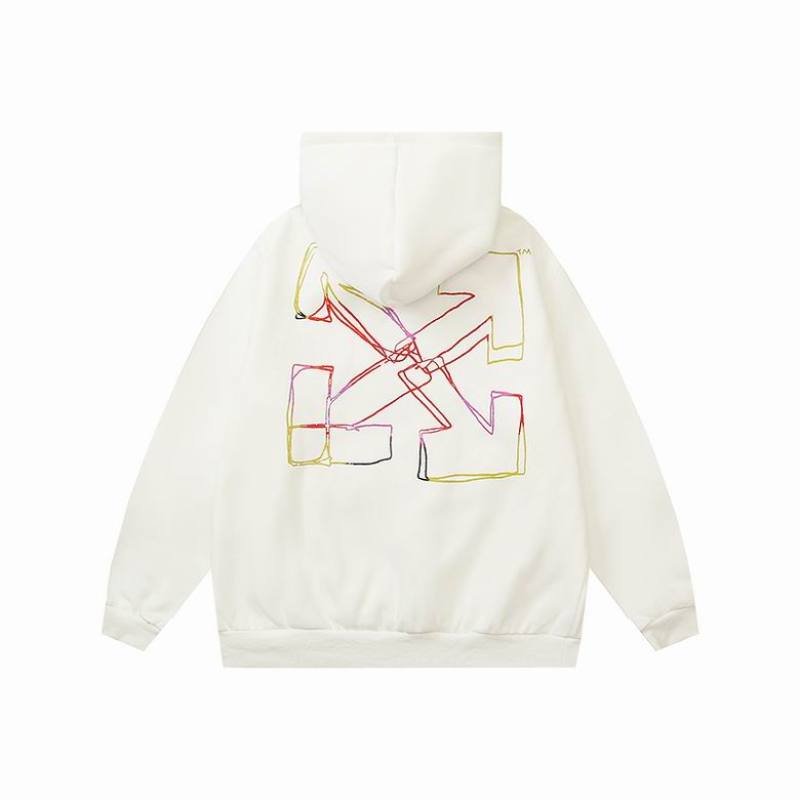  Off White Hoodie Black/White, hct6107