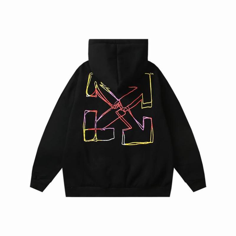  Off White Hoodie Black/White, hct6107