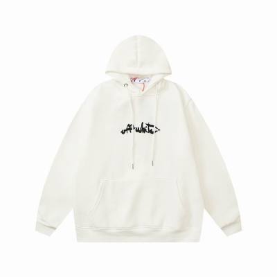 Off White Hoodie Black/White, hct6108