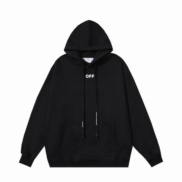 Off White Hoodie Black/White, ymt138