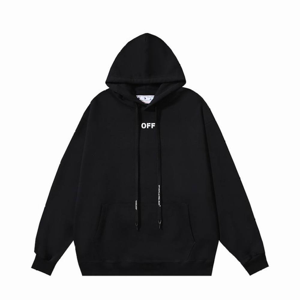 Off White Hoodie Black/White, ymt138