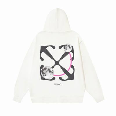 Off White Hoodie Black/White, ymt138