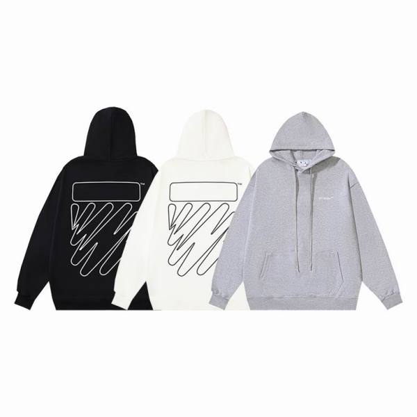 Off White Hoodie Black/White/Grey, ymt140