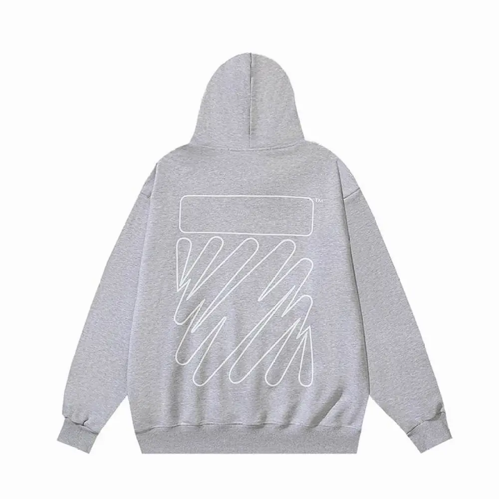 Off White Hoodie Black/White/Grey, ymt140