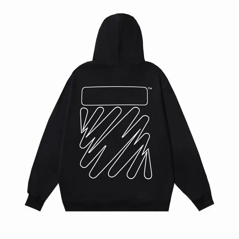 Off White Hoodie Black/White/Grey, ymt140