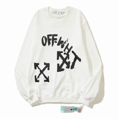 Off White Hoodie Black/White/Red, est2085