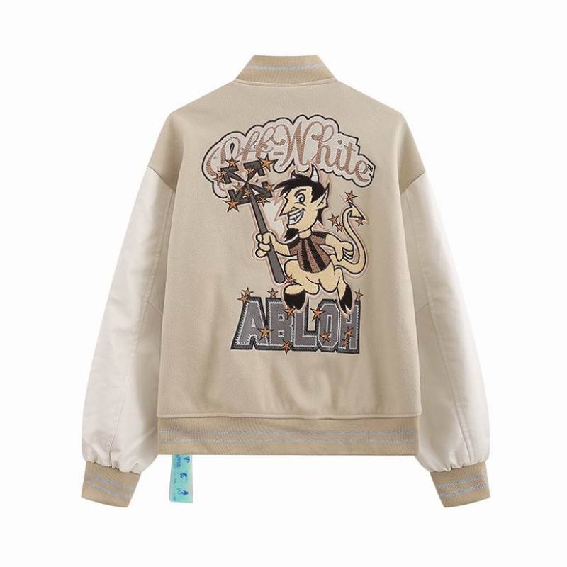  Off White Jacket Beige Brown, tctS009