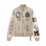  Off White Jacket Beige Brown, tctS009