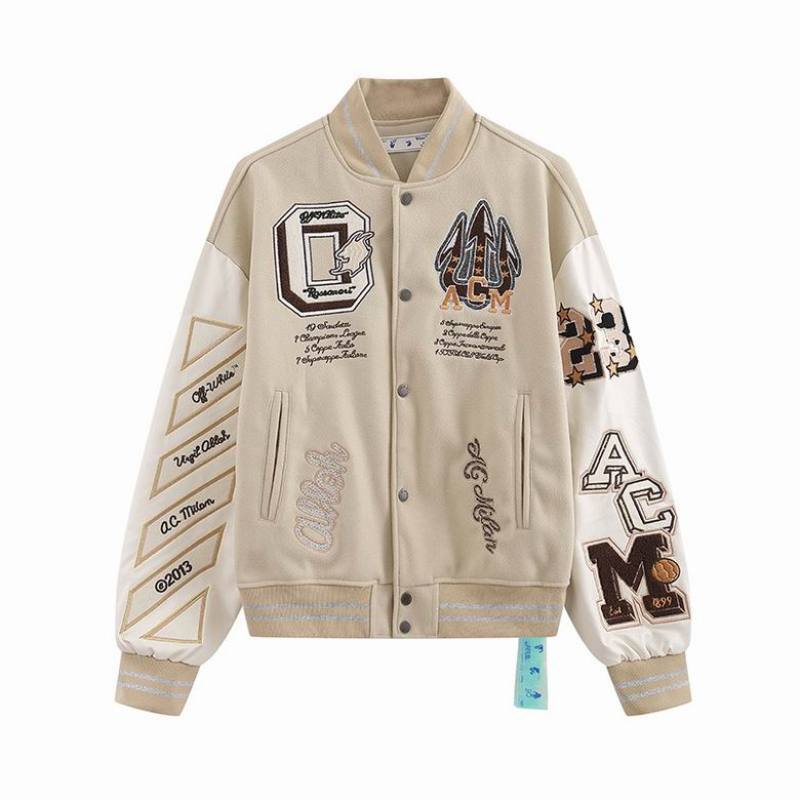  Off White Jacket Beige Brown, tctS009