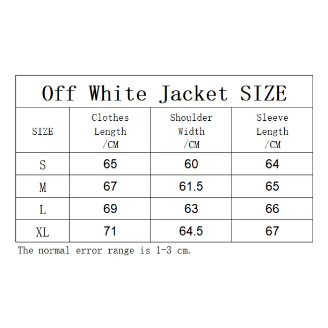 Off White Jacket Beige Brown, tctS009