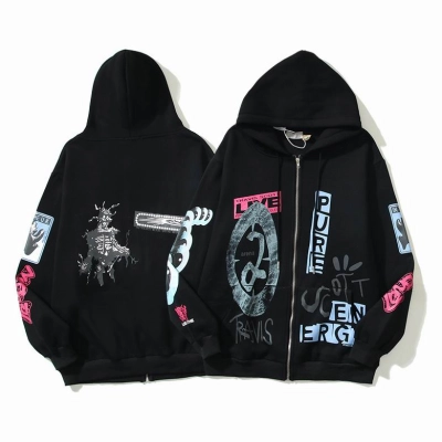 Travis Scott Hoodie Black, czt06 01